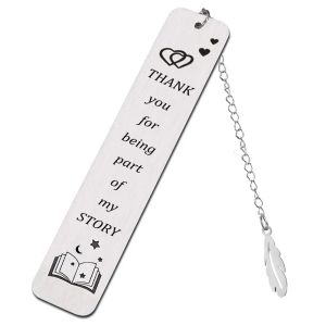 wholesale Bookmark Metal Book Marker Clip For Lovers Teachers Students Retirement Friends Inspirational Teachers Day Graduation Chris LL