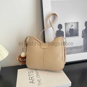 Coulisse per il tempo libero grande capacità stile occidentale moda donna monospalla tinta unita edizione coreana borse a secchiello semplicistylishhandbagsstore