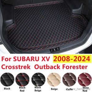 Trunk Mat Sj Xpe Matras Bagasi Mobil Sisi Tinggi Kulit Utuk Subaru Outback XV Forester Crosstrek 2010-2024 Karpet Boot Liner Kargo Antiair R230808