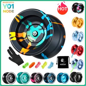 Yoyo Magic Yoyo V3 YOYO ALUMINIUM Alloy Professional Yoyo Nicht reagierende oder reagierende Yoyos Kinderwagen Yoyo für Kinder Jungen Spielzeug 230807