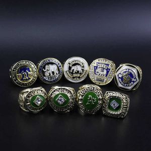 9 Philadelphia Athletic Oakland Athletic Champion Ring Set