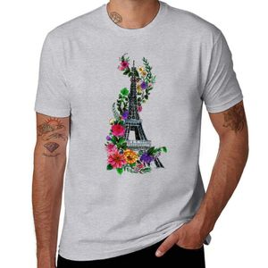 Herr thirts blommig eiffel torn tshirt tom t skjortor tee skjorta mens roliga 230807