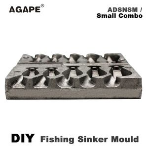 Fish Finder Agape DIY Fishing Snapper Sinker Mold ADSNSM Small Combo 28g 56g 84g 5 Cavities Accessories 230807