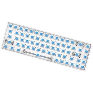 Teclado Mecânico de 68 Teclas 68 / 5.0 2 Eixos para PC Office Laptop Teclado Masculino Feminino HKD230808