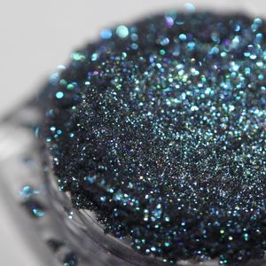 Гвоздь блеск серо -голубые хамелеоны Пигментная перламусная эпоксидная смола волшебная смола обесцвеченная порошка DIY Colorant Dewelry