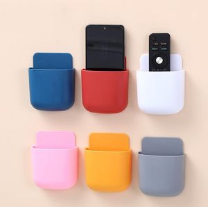 Storage Holders Wall Mounted Box Remote Control Organizer Case For Air Conditioner Mobile Phone Plug Holder Stand Rack Wholesale SN6246