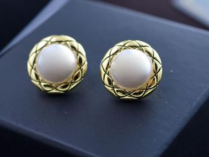 3A Stud Earrings CC60 Stud Pendant Earring Iconic Collection Jewelry For Women With Dust Bag Box Fendave