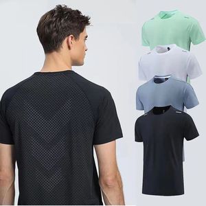 Men's Yoga T-shirt Summer Short Fashion Casual Multi color High Quality Designer T-shirt