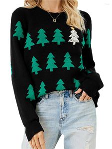 Women's Sweaters Women S Christmas Snowflake Pattern Sweater Cozy Knit Long Sleeve Pullovers Winter Fall Crew Neck Jumpers Fashionable