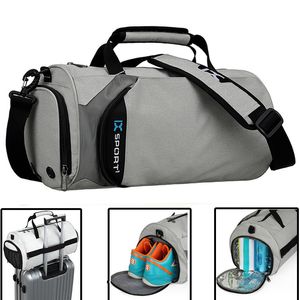 Backpack Men Gym Bags For Training Bag 2023 Tas Fitness Travel Sac De Sport Outdoor Sports Shoe Dry Wet Gymtas Yoga Bolsa 230807