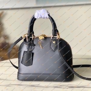 M91606 Designer Patent Leather Women Shell Bag Classic BB Lady Purse Shoulder Bags With Lock Fashion Handväskor Cross Body Totes M22878