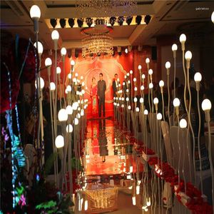 Party Supplies Wedding Centerpieces Mirror Carpet Aisle Runner Gold Silver Double Side Design T Station Decoration Favors