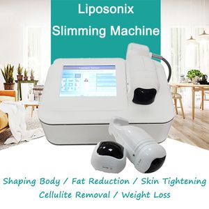 Profesyonel Vücut Konturlu Yağ Çözünme Selülit Kaldırma Ultrason Cilt Kaldırma Liposonix Liposuction Machine CE Onaylı