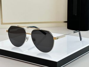 Óculos de sol com óculos de sol D e G Man Gulses Boutique Boutique Metal Metal Pilot Design Contemporary Elegant Estética nobreza Double Nariz Frame Mens Sunglasses