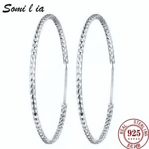 Hoop Huggie Somilia Fashion Womens Earrings Collection 100% 925 Sterling Silver Jewelry 24k Golden For Women 230808