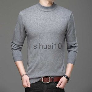 Erkek Sweaters 2022 Yeni Erkek Sweaters Pamuk Kış Sıcak Süvari Erkekler Pullover İnce Erkekler Giyim Giysileri Günlük Katlar J230808