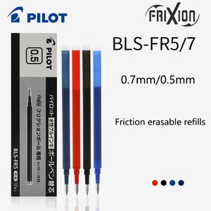 Gel Pens 12 Pilot Frixion Erasable Refills 0507mm BLSFR7BLSFR5 för LFBK23F23EF20EF Smooth Writing Quick Dry Stationery 230807