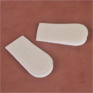 Shoe Parts Accessories Uni Invisible Height Increase Insole Cushion Lift Cut Heel Insert Taller Support Absorbant Foot Pad Arch Drop Deli