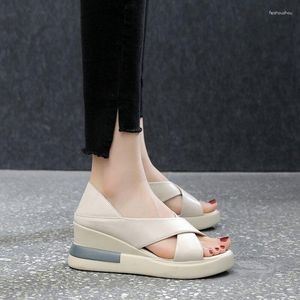 Sandals Brand Women's Scarpe Tacco a cuneo High Platfort Shoe Platform