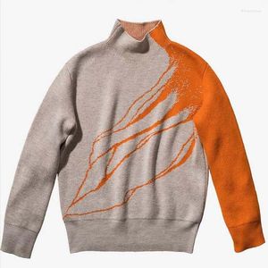 Erkek Sweaters Sonbahar ve Kış 2023 Vintage Örme Yuvarlak boyunlu kazak Harajuku Alışveriş Sokağı Büyük boy gevşek nötr y2k giyim