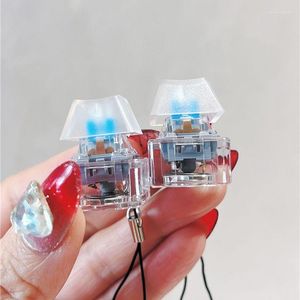 Chaveiros Interruptor Mecânico Chaveiro para Kit de Interruptores de Teclado Sem Luz LED Brinquedos Presentes para Alívio do Estresse