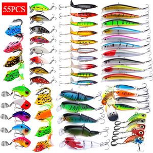 Iscas Iscas de pesca Kit de iscas de pesca conjunto Crazy Wobblers Artificiais Bionic Crank Iscas de pesca Hard Bait Mini Minnow Crankbait Wobblers 230807