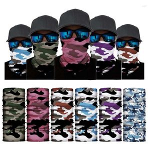 Bandanas Camouflage Cycling Face Mask Tactical Military Scarf Neck Gaiter Men Seamless Bandana Women Headband Tube Shield