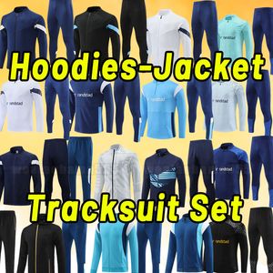 23 24 Marseiles Soccer tracksuits GERSON under BAKAMBU milik 2023 2024 Camiseta PAYET GUENDOUZI KAMARA long sleeve tracksuit jacket coat pants training