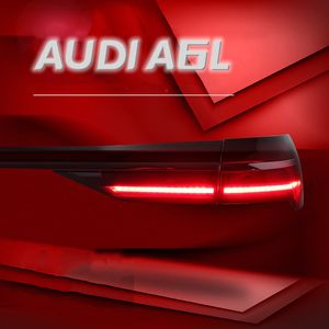 Car Styling per AUDI A6L 20 19-20 22 Gruppo fanale posteriore C8 Aggiornamento Hosch Versione A8L Indicatori di direzione dinamici Luci posteriori