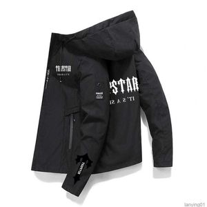 Ceketler Yeni Erkekler Fermuarı Ceket İlkbahar/Sonbahar Trapstar Marka Sonbahar/Bahar Blazer Sıradan Trend Moda Ceket Y2211Y2W9