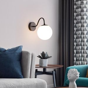 Lampada da parete da comodino Camera da letto moderna e minimalista Book Room Light Luxury Designer Living Scala Corridoio Balcone
