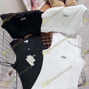 디자이너 TSHIRT 여성 TSHIRTS 디자이너 여성 TSHIRTS 흰색 TSHIRT 크롭 탑 니트 탱크 브로이드 여성 니트 섹시한 슬리빙 스포츠 티 요가 여름