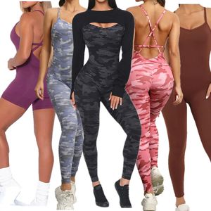 Yoga Outfits 2023 Pad Sport Sport Female Sculpted Set Tracksuit Ensemble Sportswear Jumpsuit Workout Gym Wear Running Clothing Fitness 230316