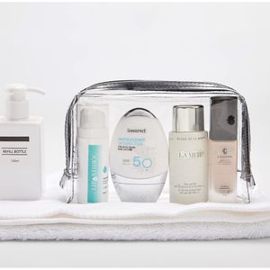 Custodie per cosmetici Custodia in plastica trasparente con cerniera Borsa per cosmetici Borsa da viaggio per sub-imbottigliamento Borsa da toilette per bagno Organizzatori per trucco 230808