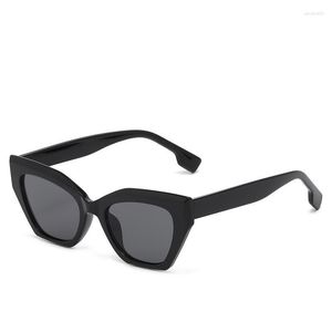 Sunglasses Fashionable B With Cat Eye Small Frame Avant-garde European And American Light Luxury Instagram Fashion Trend