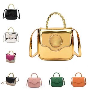 Designer Gorgon Bags Diamond Handbags Women Mini Metallic Crossbody Bags Distinctive Luxury One Shoulder Gold Silver Tote Portable Versatile Small Square Bag