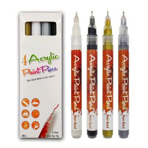 Painting Pens 246Colors 05MM Fine Tip Acrylic Paint Markers For Rock Canvas Wood Ceramic Glass Nail Art Graffiti 230807