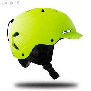 Ski Helmets Ski Helmet Ultralight Integrally-molded Breathable Snowboard Helmet Skateboard Helmet For Adult Child Head Circumference 54-62cm HKD230809