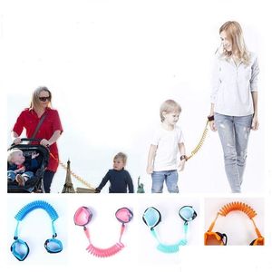 Carriers Slings Backpacks 1.5M Children Anti Lost Strap Kids Safety Wristband Wrist Link Toddler Harness Leash Bracelets Parent B Dht16