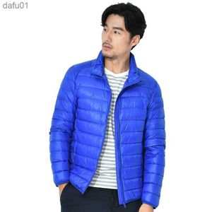 2022 chaqueta ultraligera para hombre, chaqueta de plumón de pato blanco, chaquetas de plumón para hombre, chaqueta informal de invierno para exteriores para hombre, 9 colores 002 L230520