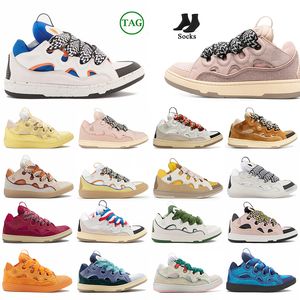 Top quality Lavns designer Shoes Platform Womens Men trainers Triple White Red Black Pink Grey Bright Orange Blue Fashion aaa+ mesh dress size Eur 35-46 sneakers