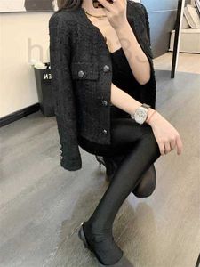 Ny 2023 Designer Jacket Kvinnor Coats Women Jacket Plus Size Fashion Tweed Overcoat Black Jackets Womens Cardigan Mors dag Gift 9Woe