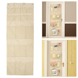 Storage Bags Stuffed Animal Bag With 9 Pockets Over The Door Toys Organiser 4 Hooks Breathable Mesh Toy Hanging