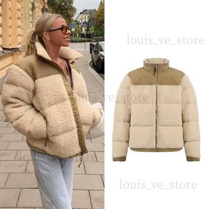 Women's Jackets Winter Fleece Jacket Women Faux Shearling Outerwear Coats Female Suede Fur Coat Men Warm Thickened Lamb Puffer-NF T230808