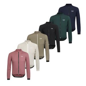 Fahrradshirts Tops PNS Fahrradjacke Jersey Winddicht Langarm Atmungsaktiv Fahrradjacke Mantel Pro Team Leichte Jacke für Zwei-Wege-Reißverschluss 230807