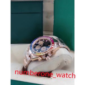 Diamond Watch Mens Designer Автоматический механический новый стиль красочные наручные часы с атмосфером из нержавеющей стали.