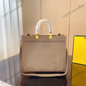 Moda büyük tote çanta tasarımcı çanta çanta deri lüks ff totes çapraz çantalar cüzdan klasik alışveriş torbası çıkarılabilir 230317