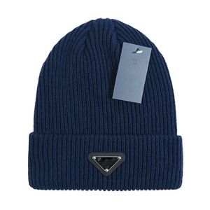 Дизайнерская шапочка роскошная вязаная шляпа Ins Popular Winter Unisex Cashmere Metal Letter