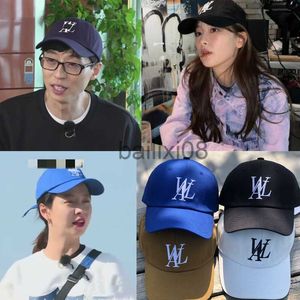 Boll Caps New Alphabet Baseball Hat Men's and Women's Korean Version of the Wild Tide Brand Peaked Cap BK Buckle Justerable Sun Hat J230807