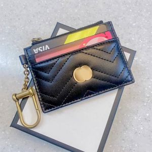 Luxurys Designers Zipper Luxury Wallet Card Coin Coin Purses Fashion Woody Passport Holders Credit Men Key Wallet